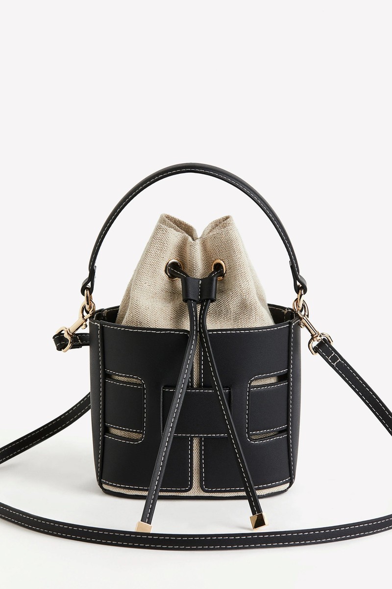Crossbody Bucket Bag