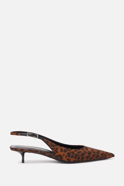 Cherish 30 Slingback Pumps from Saint Laurent