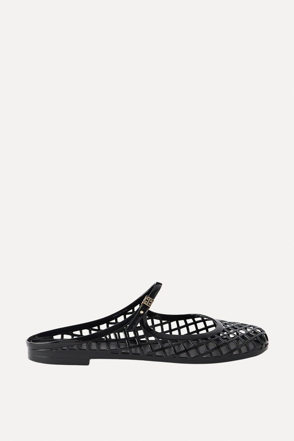 Mellow Logo-Embellished Rubber Sandals from Tory Burch