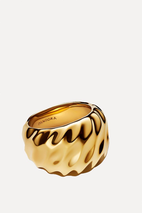 Rippled Statement Ring