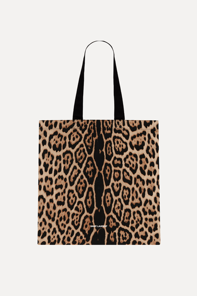 Leopard Totebag from Saint Laurent