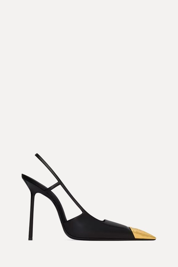 Jeanne 110 Slingback Pumps from Saint Laurent