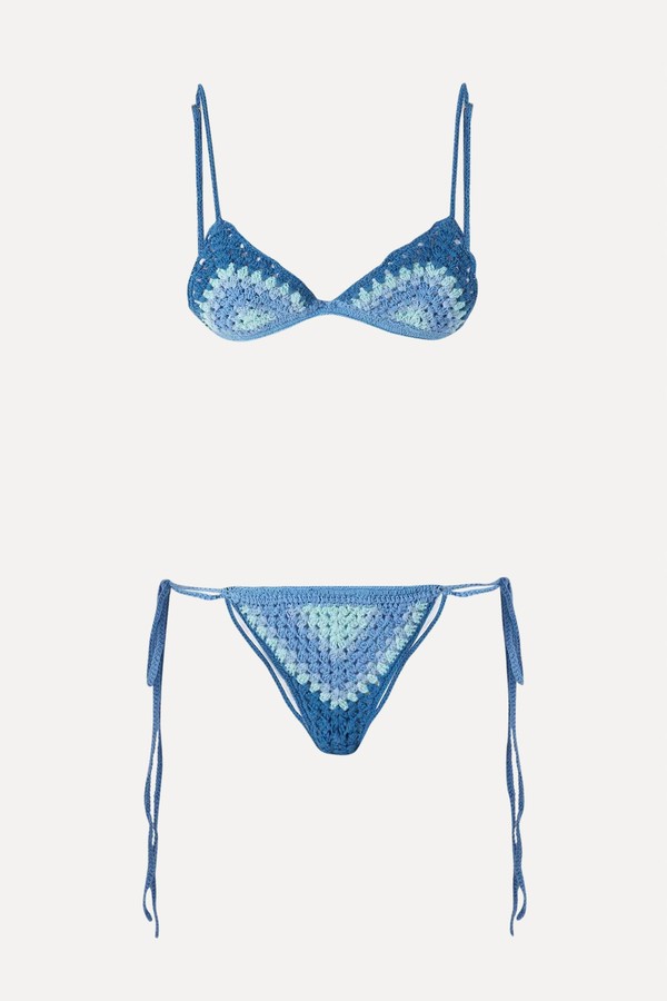 Peaches Crochet Bikini Set from Cleonie Swim