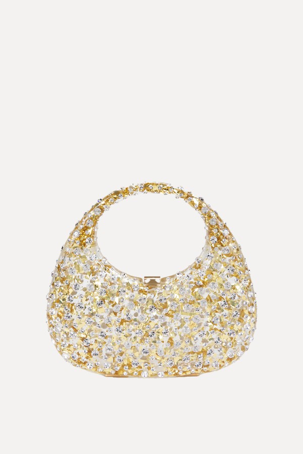 Gold Meleni Bag from L'Alingi