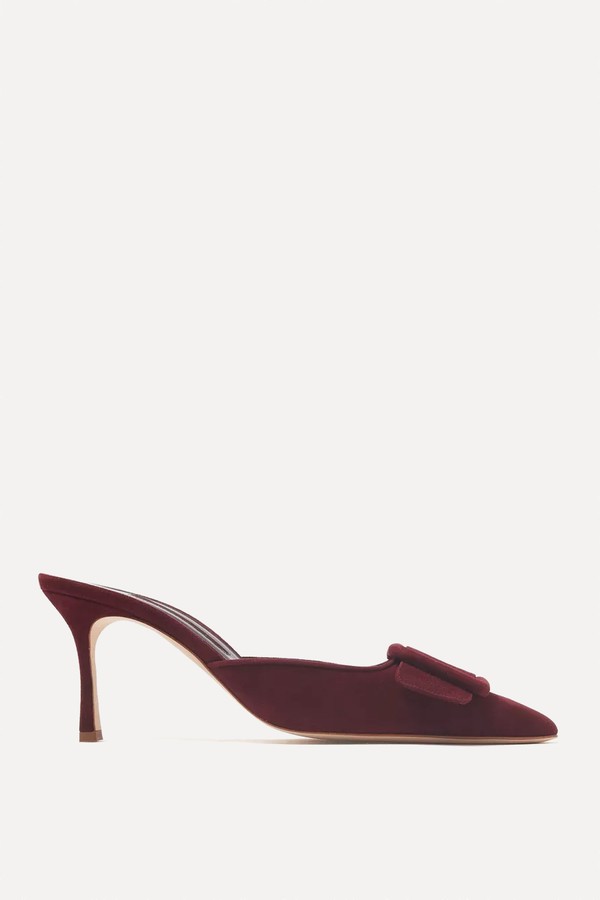 Maysale 70 Mules from Manolo Blahnik