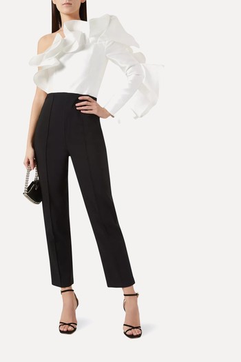 Hana Ruffle Jumpsuit from Solace London