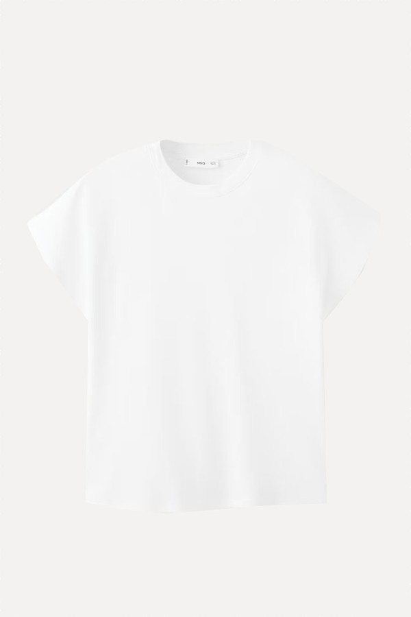 Short-Sleeved Cotton T-Shirt from Mango