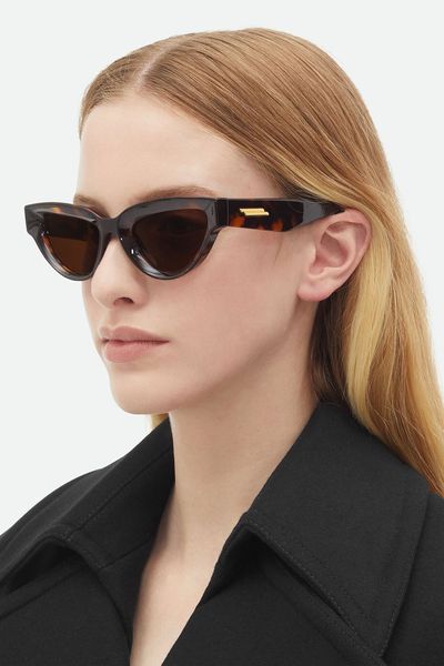 Sharp Cat Eye Sunglasses from Bottega Veneta