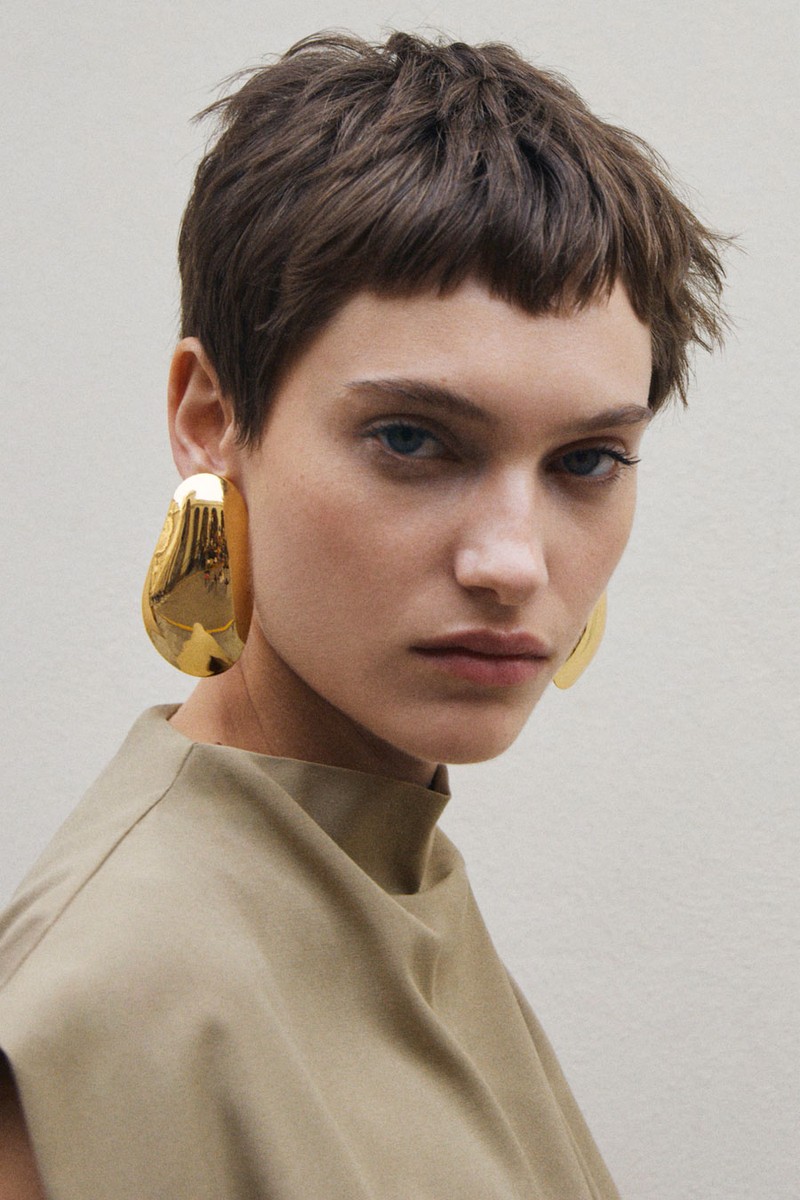 Asymmetrical Maxi-Earrings