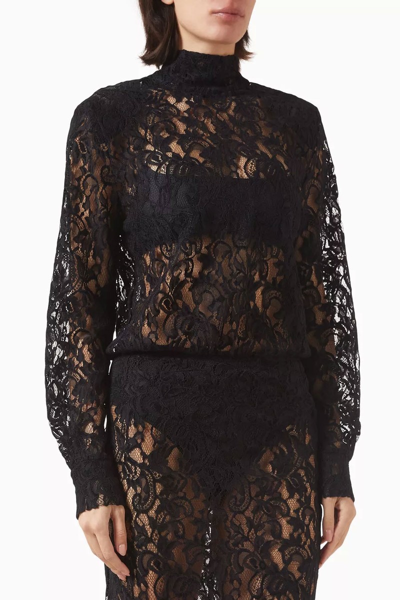 Sheer Bodysuit from De Savary London