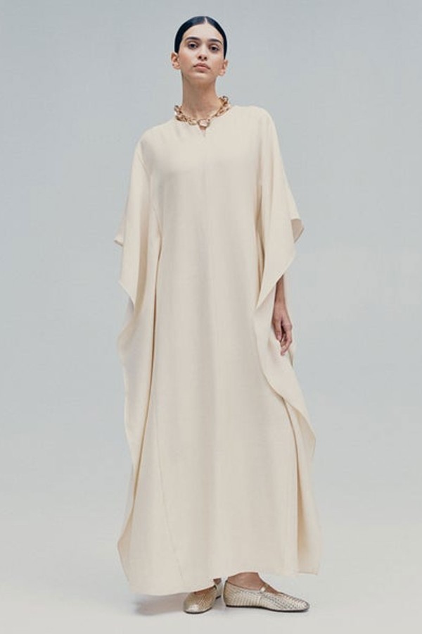 Shimmering Kaftan Dress