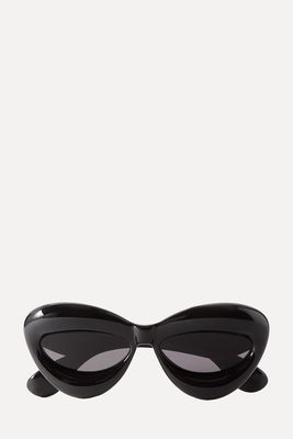 Inflated Cat-Eye Acetate Sunglasses from Loewe