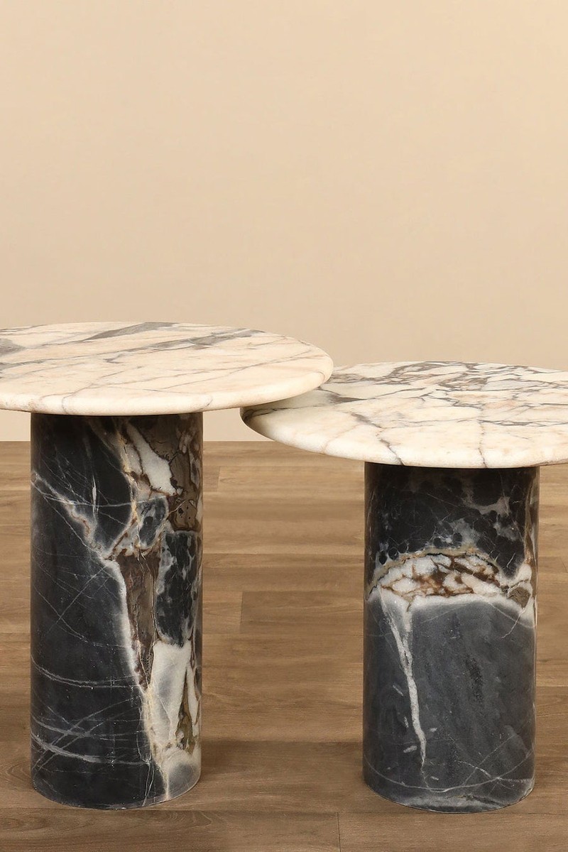 Lucy Marble Table Set from Bloomr