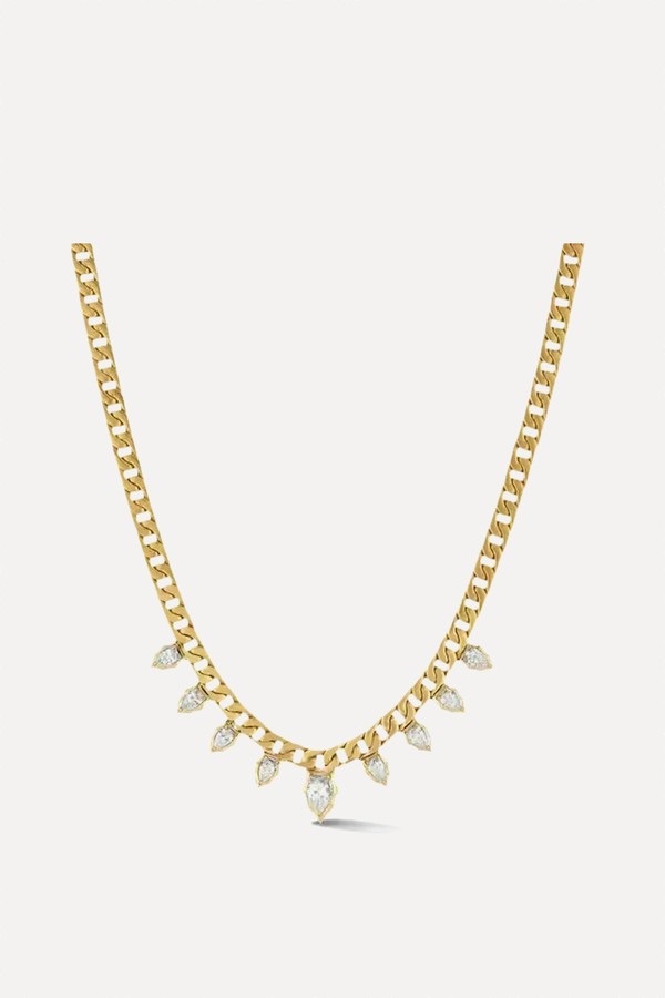 Two Tone Hanging Envoy Necklace