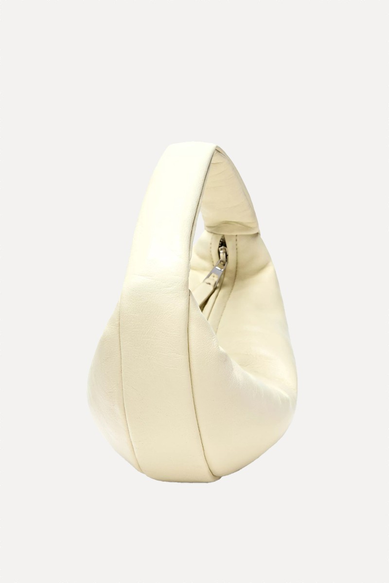 Mini Nappa Leather Half-Moon Bag