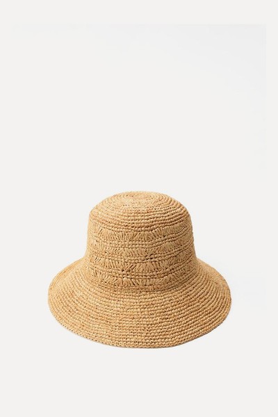 Woven Raffia Hat from Zara