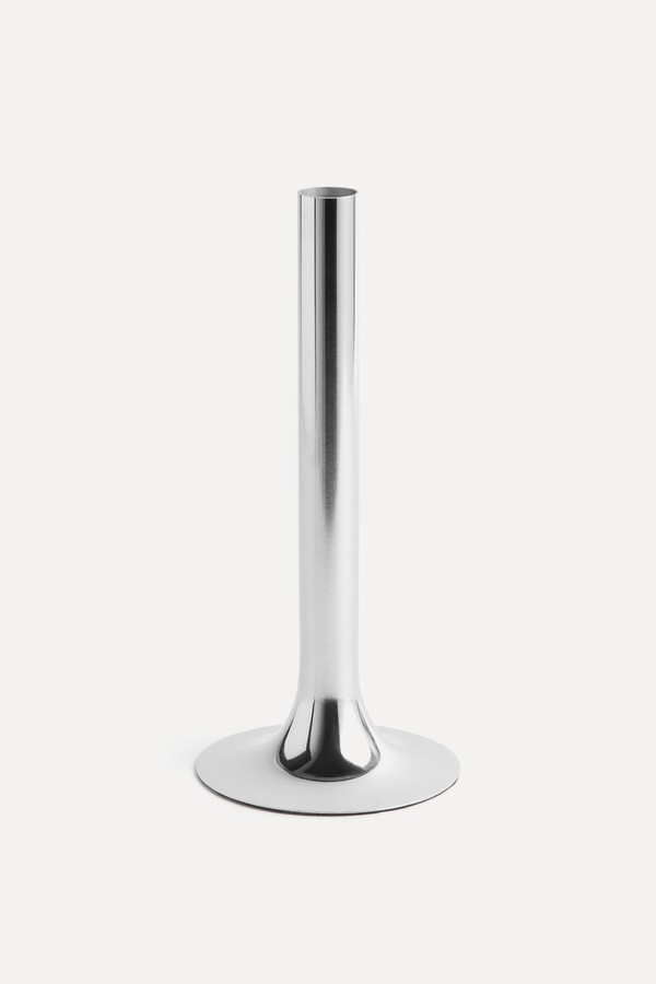 Tall Stainless Steel Bud Vase