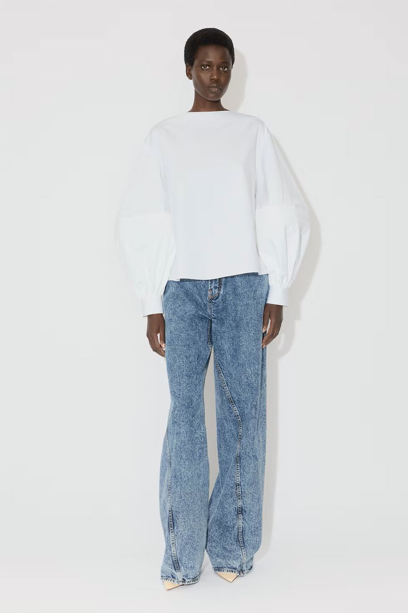 Poplin Balloon Blouse from Alaïa