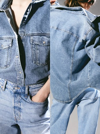 Debit Vs Credit: Double Denim & Statement Jewellery