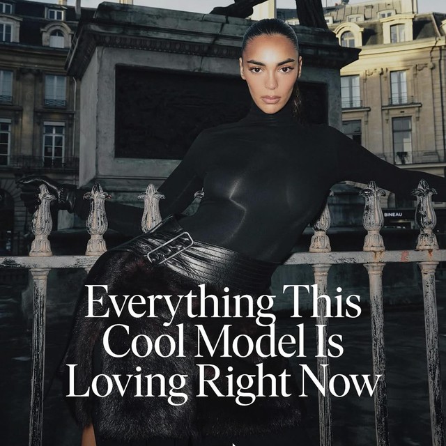 Model, content creator & all-round cool girl @sandrashehab splits her time between New York & the Mi