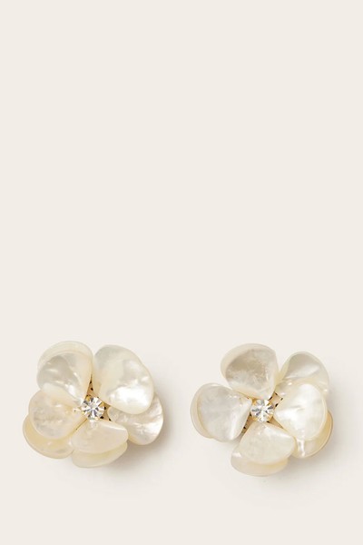 Fleur Blanche Earrings