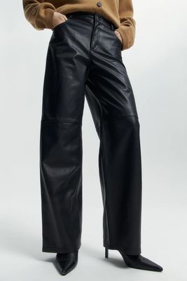 Nappa Leather Trousers from Lime 