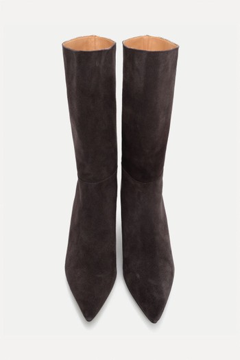 Calf Suede Boots from Source Unknown