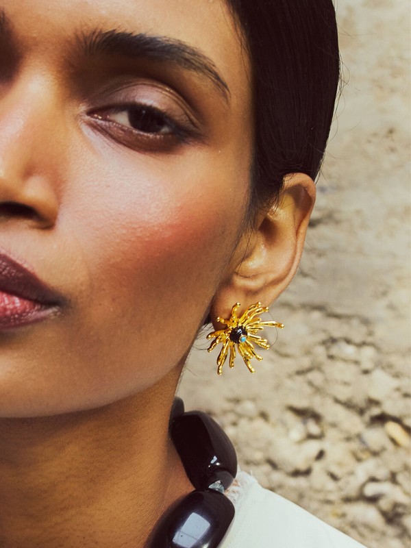 Cactus Flower Studs