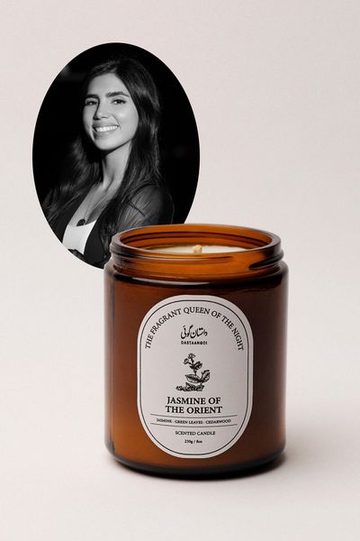 Jasmine Of The Orient Candle, AED 180 | Dastaangoi