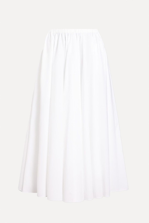 Elasticated-Waist Midi Skirt from Patou