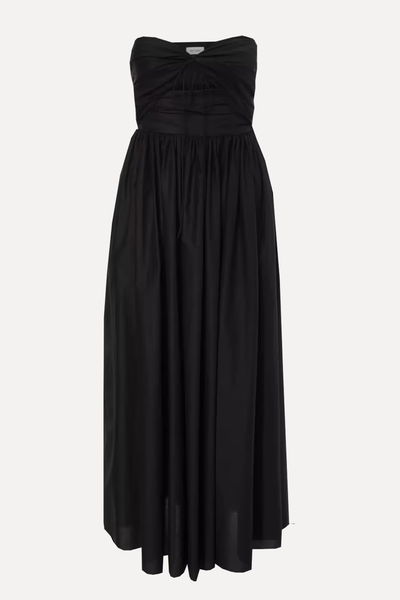 Bandeau Ruched Maxi Dress from Matteau