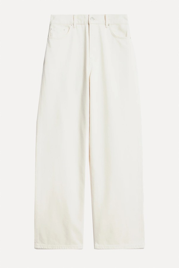 Mid-Waist Relaxed-Fit Jeans from Lime