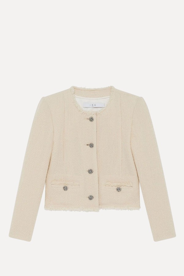 Deana Herringbone Tweed Jacket from IRO