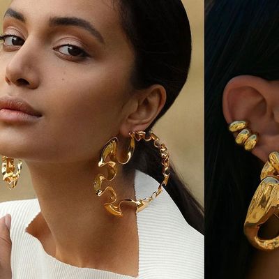 Trending Now: Statement Gold Earrings