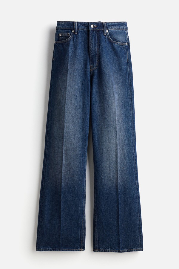 Crease-Leg Jeans