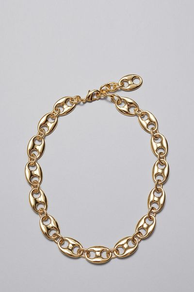 Sculptural Chain Necklace