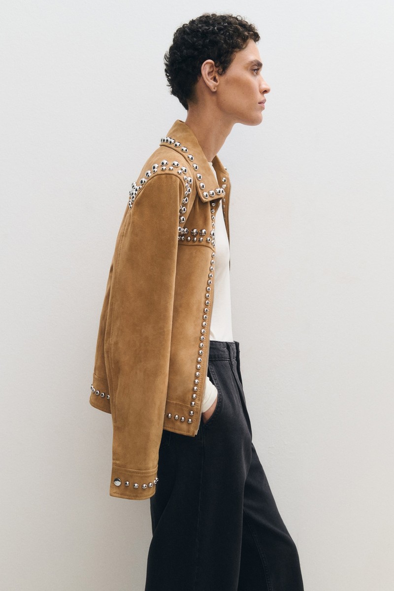 Studded Leather Jacket