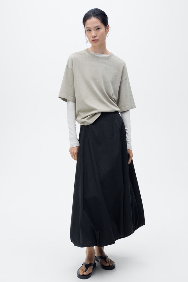 Balloon Midi Skirt from Mango