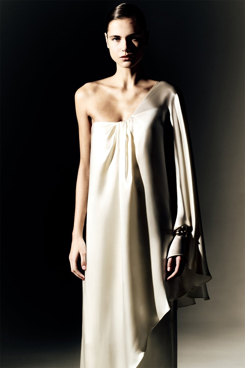 Asymmetric Satin Dress from Limé