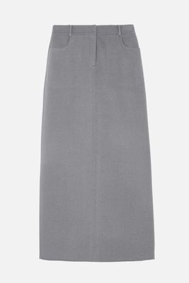 Malvo Long Wool Pencil Skirt from The Frankie Shop