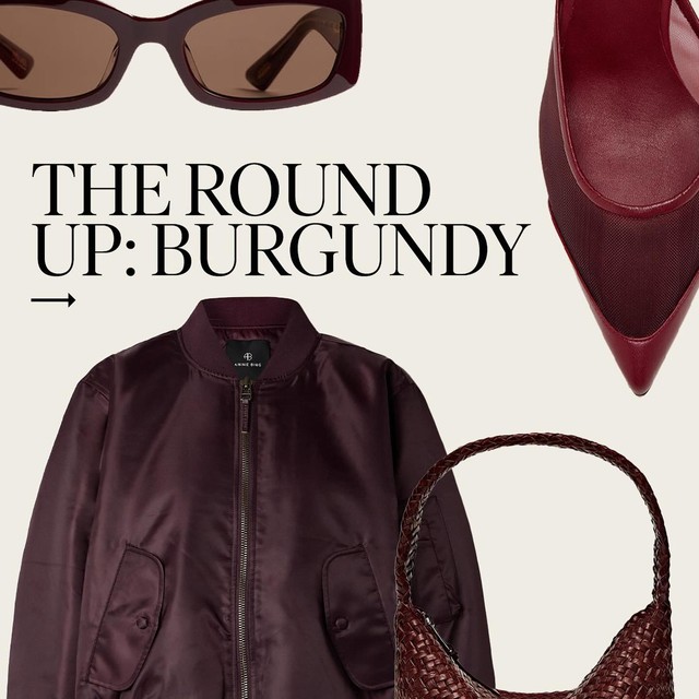 Burgundy is the essence of ‘quiet luxury’ – rich, timeless & effortlessly chic. From statement