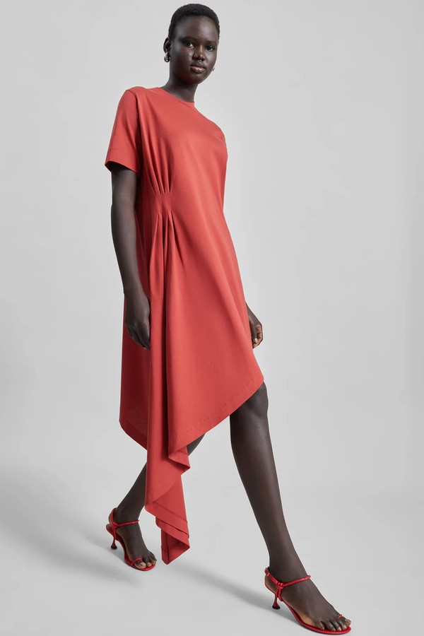 Igari Asymmetric T-Shirt Dress from Loulou De Saison
