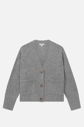 Juni Relaxed Wool-Cashmere Cardigan from Reiss