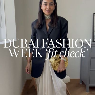 Here’s everything our fashion editor wore to South Asian brand @itrhofficial’s show…