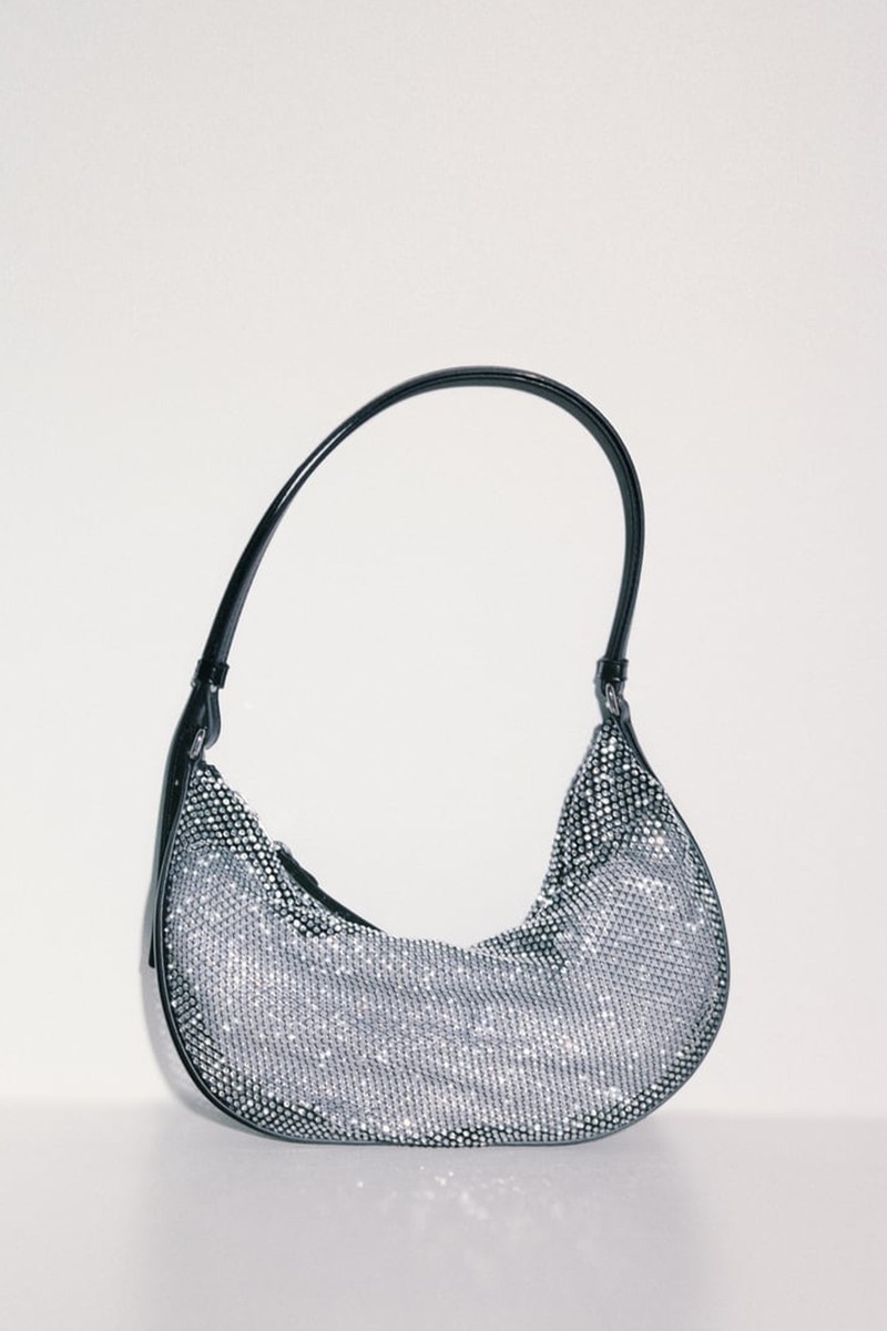 Shiny Shoulder Bag from Zara