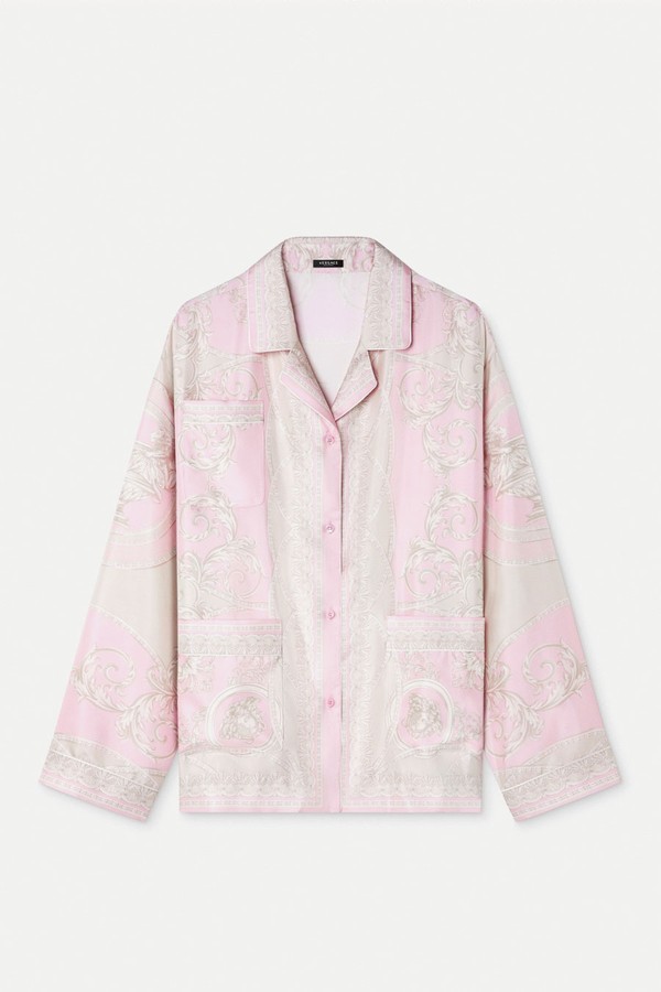 La Coupe des Dieux Oversized Silk Shirt