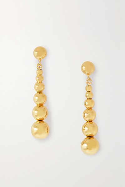 The Rebecca Gold-Plated Earrings from Lié Studio