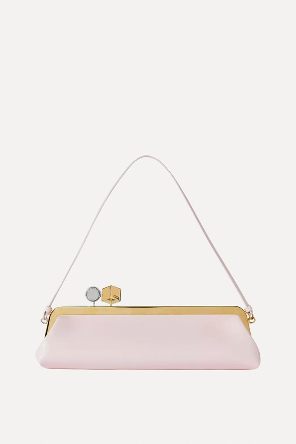 Small La Pochette Salon Shoulder Bag In Leather from Jacquemus