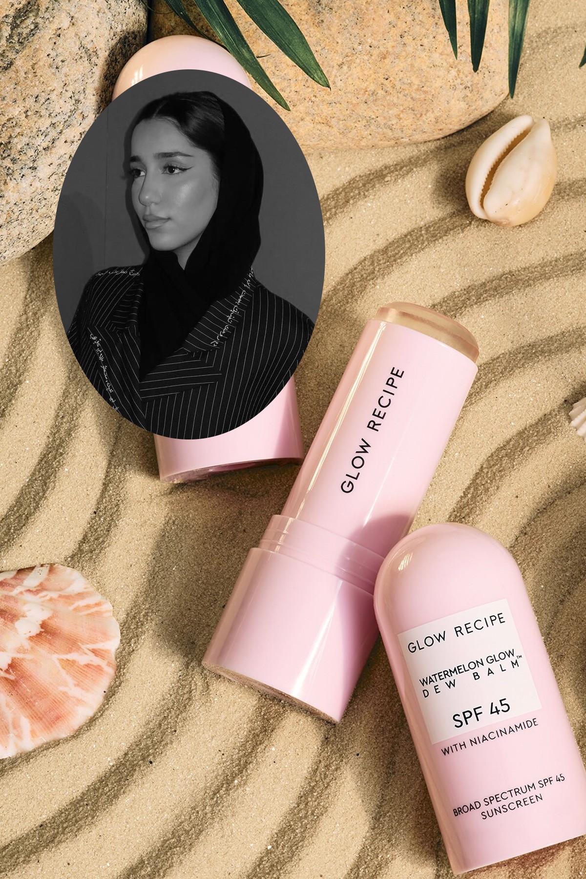 Watermelon Glow Niacinamide Dew Balm SPF 45, AED 120 | Glow Recipe