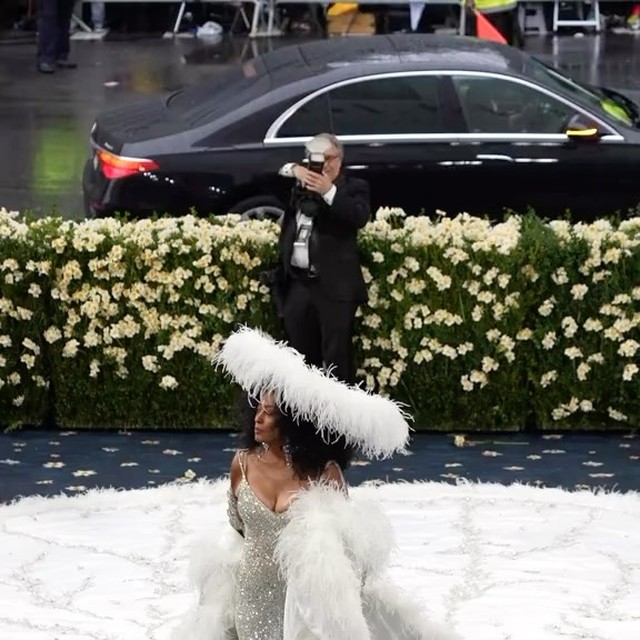 Diana Ross lit up the Met steps with the kind of star power only a true icon can bring. Timeless, gl